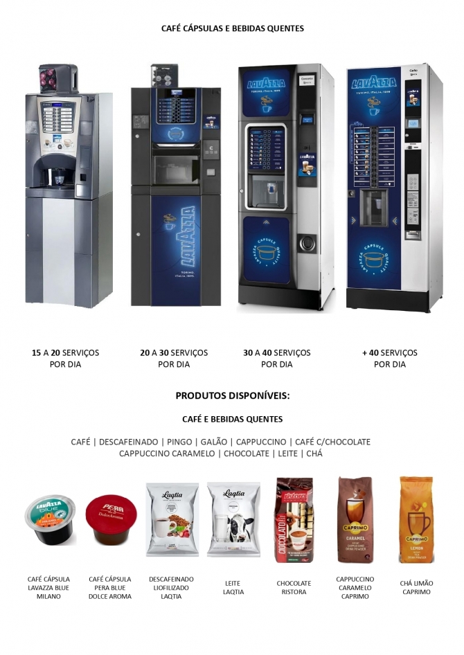 Canal Vending - Máquinas de Venda Automática | Lavazza Blue - izzysnack - Máquinas Vending 